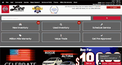 Desktop Screenshot of leenissanfwb.com